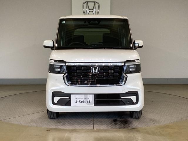 Ｎ－ＢＯＸカスタム ベースグレード　衝突軽減Ｂ　ＵＳＢ　フルセグテレビ　ＩＳＴＯＰ　ＬＥＤライト　Ｂカメラ　オートエアコン　ベンチＳ　前席シートヒーター　セキュリティアラーム　Ｓキー　ＥＴＣ　ＥＳＣ　フリーキー　クルコン（2枚目）