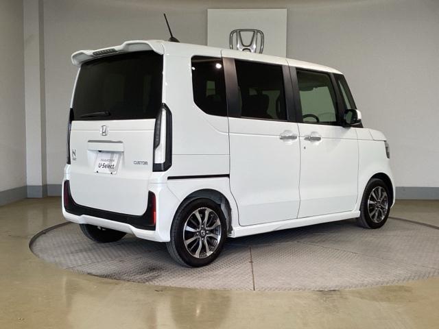 Ｎ－ＢＯＸカスタム ベースグレード　衝突軽減Ｂ　ＵＳＢ　フルセグテレビ　ＩＳＴＯＰ　ＬＥＤライト　Ｂカメラ　オートエアコン　ベンチＳ　前席シートヒーター　セキュリティアラーム　Ｓキー　ＥＴＣ　ＥＳＣ　フリーキー　クルコン（7枚目）