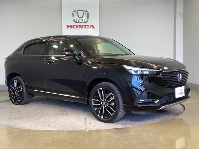 ヴェゼル ｅ：ＨＥＶＺ　スマートキー＆プッシュスタート　サイドＳＲＳ　オートテールゲート　イモビ　地デジ　Ｂカメ　キーレスエントリー　Ｃソナー　ＵＳＢポート　ＰＳ　ＬＥＤライト　アクティブクルーズコントロール（9枚目）