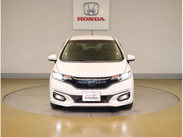 フィットハイブリッド Lホンダセンシング 軽減ブレーキ Rカメ LED サイドSRS 横滑り防止 ドライブレコーダー フルセグテレビ ナビTV パワーステアリング 盗難防止装置 オートクルーズ ETC車載器 DVD再生(10枚目)