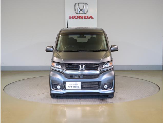 Ｎ－ＷＧＮカスタム Ｇ・Ａパッケージ　追突被害軽減ブレーキ　フロントベンチシート　Ｒカメ　ＡＵＴＯエアコン　助手席エアバック　ＡＢＳ　パワーウィンドウ　カーテンエアバック　ＤＶＤ再生機能　アイドリングストップ　横滑り防止（2枚目）