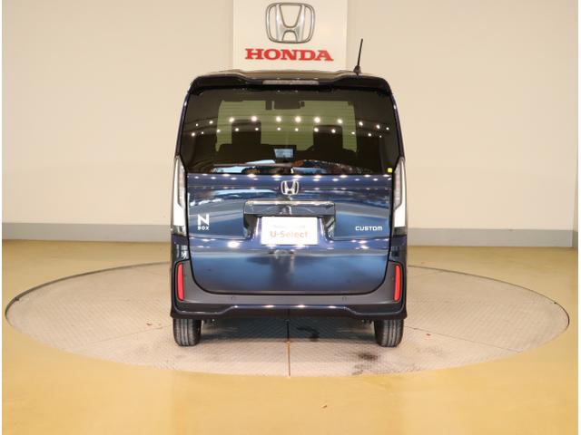 Ｎ－ＢＯＸカスタム ベースグレード　ＵＳＢ接続　ＣＭＢＳ　Ｄレコ　ベンチシート　オートエアコン　スマートキ　ＬＥＤ　盗難防止装置　クルコン　ＥＴＣ　バックカメラ　フルセグＴＶ　パワーステアリング　エアバッグ　ＥＳＣ（6枚目）