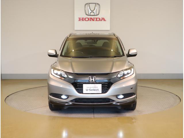 ヴェゼル ハイブリッドＸ・Ｌパッケージ　ナビ＆ＴＶ　Ｒカメラ　フルタイム４ＷＤ　Ａストップ　盗難防止システム　ＬＥＤライト　シートヒータ　キーレス　オートクルーズコントロール　サイドＳＲＳ　ＶＳＡ　エアコン（10枚目）