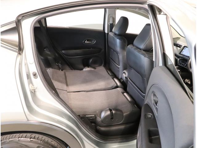 ヴェゼル ハイブリッドＸ・Ｌパッケージ　ナビ＆ＴＶ　Ｒカメラ　フルタイム４ＷＤ　Ａストップ　盗難防止システム　ＬＥＤライト　シートヒータ　キーレス　オートクルーズコントロール　サイドＳＲＳ　ＶＳＡ　エアコン（45枚目）