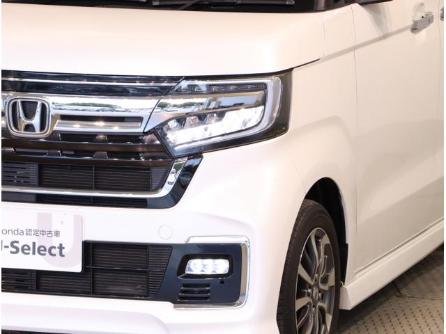 Ｎ－ＢＯＸカスタム Ｌ　Ｐソナー　サイドエアバッグ　ナビＴＶ　Ａストップ　シートヒータ　ベンチシート　キーフリーシステム　ＬＥＤライト　リアカメ　クルーズコントロール　ＡＣ　ＤＶＤ視聴可能　スマキー　ＥＴＣ　横滑り防止（11枚目）