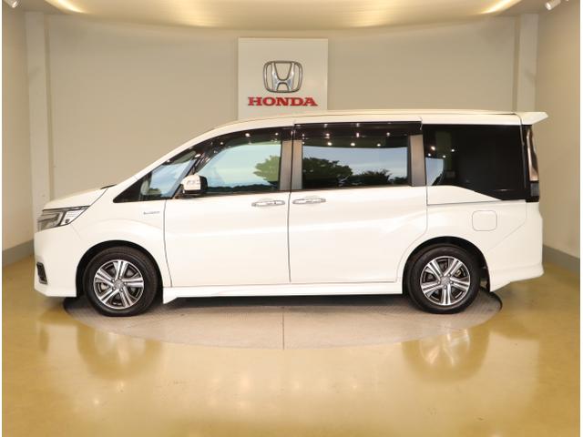 ステップワゴンスパーダ スパーダハイブリッドGホンダセンシング 『いまコレ+新品フロアマット付き』 CMBS リヤカメラ スマキー Aストップ ESC USB入力 両側自動ドア オートエアコン LEDヘッドライト クルーズコントロール 地デジ ドラレコ付き ABS(4枚目)