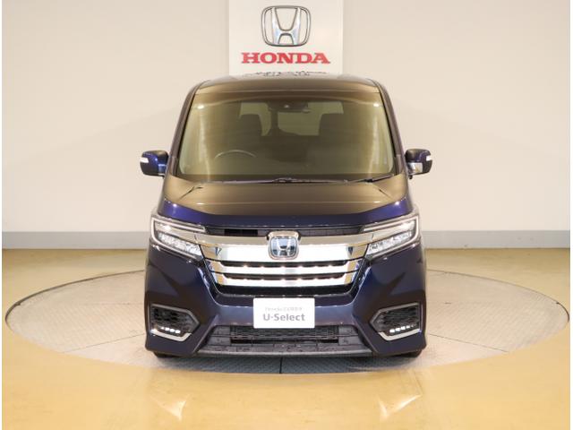 ステップワゴンスパーダ スパーダハイブリッドＧホンダセンシング　ＣＭＢＳ　リヤカメラ　スマキー　Ａストップ　ＥＳＣ　ＵＳＢ入力　両側自動ドア　オートエアコン　ＬＥＤヘッドライト　クルーズコントロール　地デジ　ドラレコ付き（2枚目）