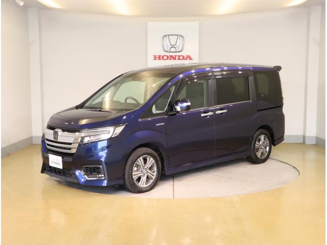 ステップワゴンスパーダ スパーダハイブリッドＧホンダセンシング　ＣＭＢＳ　リヤカメラ　スマキー　Ａストップ　ＥＳＣ　ＵＳＢ入力　両側自動ドア　オートエアコン　ＬＥＤヘッドライト　クルーズコントロール　地デジ　ドラレコ付き（3枚目）