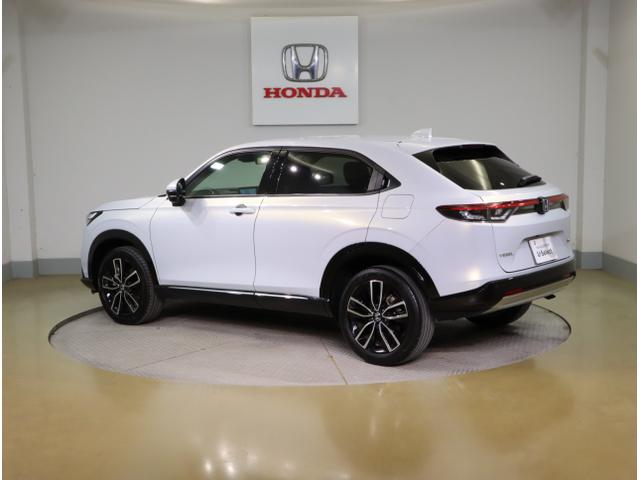 ヴェゼル e:HEVZ 衝突回避支援ブレーキ機能 パノラミックビューモニター スマキ Pトランク フルオートエアコン Dレコ エアバッグ 両席エアバック パワーウィンドウ LEDランプ ソナー クルーズC(5枚目)