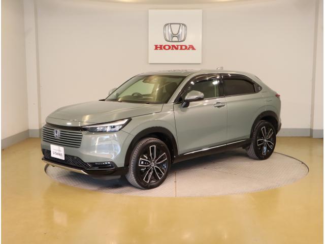 ヴェゼル e:HEVZ 衝突回避支援ブレーキ機能 パノラミックビューモニター スマキ Pトランク フルオートエアコン Dレコ エアバッグ 両席エアバック パワーウィンドウ LEDランプ ソナー クルーズC(3枚目)