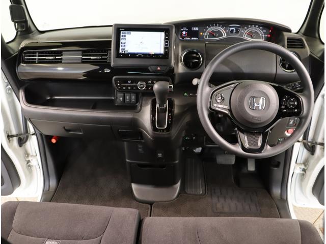 N-BOXカスタム L 両席エアバック Bモニタ ブレーキサポート セキュリティー LEDランプ キーレスエントリー SRS 横滑り防止機能 片側電動両側スライドドア DVD再生機能 パワーステアリング オートクルーズ(14枚目)