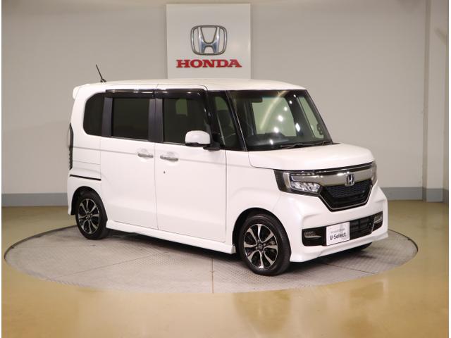 Ｎ－ＢＯＸカスタム Ｇ・Ｌ　盗難防止装置　リアカメラ　フルセグＴＶ　ＬＥＤヘッド　スマートキー　オートエアコン　両側電動ドア　ＤＶＤ再生　アイドリングストップ　ＥＳＣ　ＥＴＣ　ＵＳＢ　ＷエアＢ　オートライト　ナビＴＶ（9枚目）