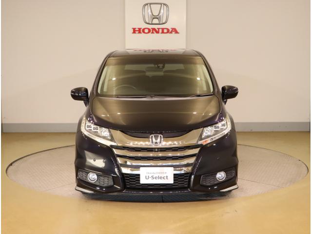 オデッセイ アブソルート・ＥＸ　ＷＡＣ　スマ－トキ－　セキュリティーアラーム　３列シート　ＤＶＤ再生　オートクルーズコントロール　パワーウィンドウ　エアバック　エアコン　サイドエアバッグ　ＬＥＤランプ　横滑り防止（2枚目）