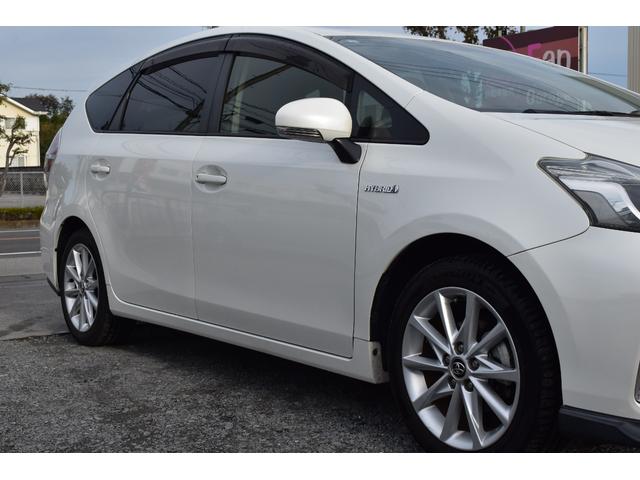 プリウスアルファ Ｓツーリングセレクション　純正ＳＤナビ　フルセグＴＶ　ブルートゥース接続可能　バックカメラ　ＬＥＤヘッドライト　スマートキ―　ＥＴＣ　純正１７インチアルミ　サイドエアバック　カーテンエアバック　フォグランプ（14枚目）