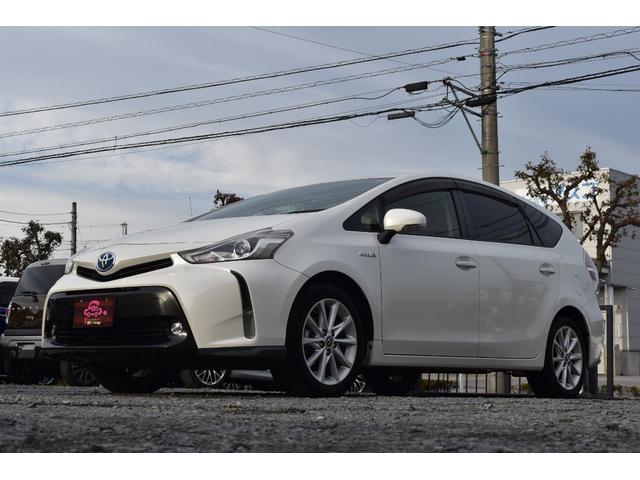 プリウスアルファ Ｓツーリングセレクション　純正ＳＤナビ　フルセグＴＶ　ブルートゥース接続可能　バックカメラ　ＬＥＤヘッドライト　スマートキ―　ＥＴＣ　純正１７インチアルミ　サイドエアバック　カーテンエアバック　フォグランプ（73枚目）