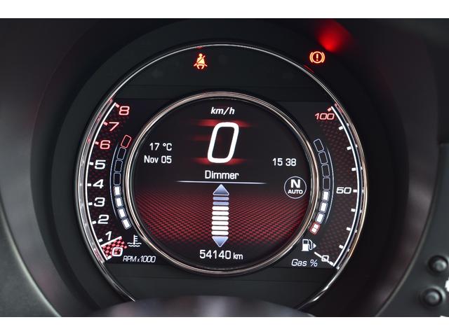 アバルト595 ツーリズモ ストラーダメモリーナビ バックカメラ フルセグTV ブルートゥース接続可能 ブラウンレザーシート ETC 純正キーレスエントリー ディスチャージライト 純正17インチアルミ クリアランスソナー(34枚目)