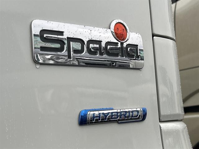 スペーシア ハイブリッドＧ　ドライブレコーダー　バックカメラ　両側スライドドア　ナビ　ＴＶ　クリアランスソナー　衝突被害軽減システム　オートライト　スマートキー　電動格納ミラー　ＣＶＴ　盗難防止システム　ＡＢＳ　ＥＳＣ　ＣＤ（18枚目）