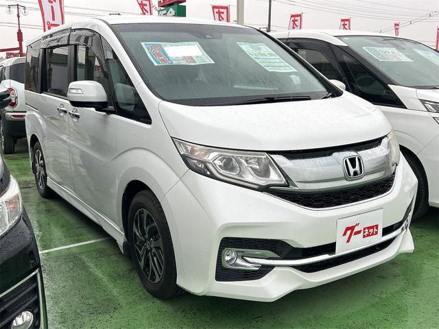 ステップワゴンスパーダ スパーダ　ホンダセンシング　ＥＴＣ　バックカメラ　ナビ　ＴＶ　オートクルーズコントロール　レーンアシスト　衝突被害軽減システム　両側電動スライドドア　オートライト　スマートキー　アイドリングストップ　電動格納ミラー　３列シート（14枚目）