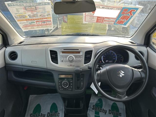 ワゴンＲ ＦＸ　衝突被害軽減システム　キーレスエントリー　アイドリングストップ　電動格納ミラー　シートヒーター　ベンチシート　ＣＶＴ　盗難防止システム　ＡＢＳ　ＥＳＣ　ＣＤ　ミュージックプレイヤー接続可（2枚目）