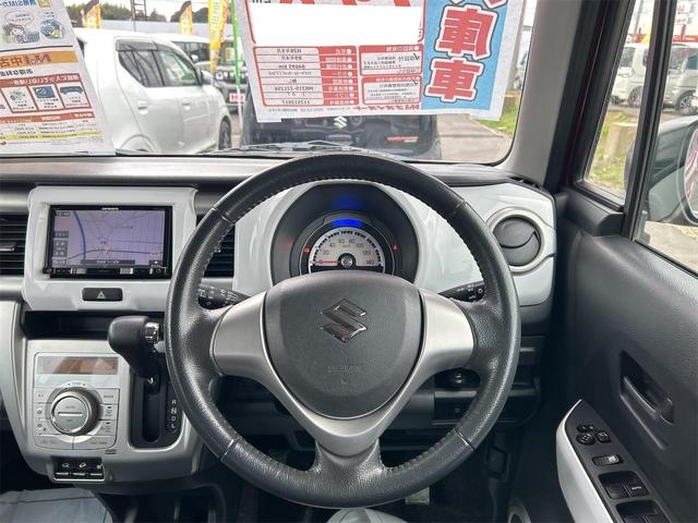 ハスラー Ｘ　４ＷＤ　ナビ　衝突被害軽減システム　オートライト　ＨＩＤ　スマートキー　アイドリングストップ　電動格納ミラー　シートヒーター　ベンチシート　ＣＶＴ　盗難防止システム　ＡＢＳ　ＥＳＣ　ＣＤ　ルーフレール（3枚目）