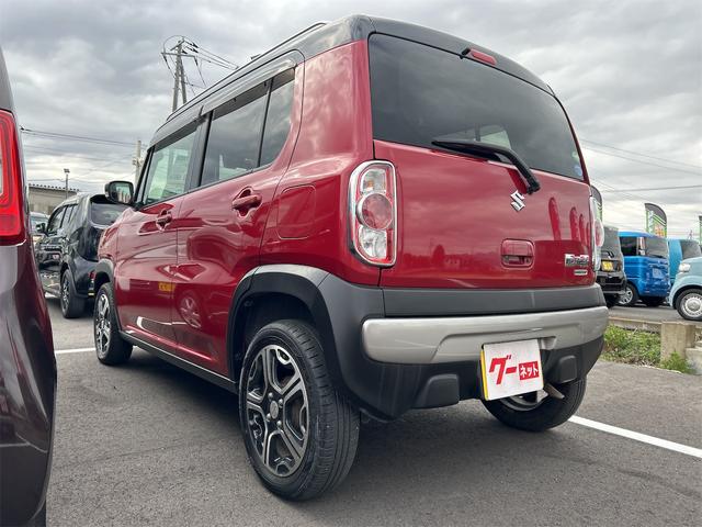 ハスラー Ｘ　４ＷＤ　ナビ　衝突被害軽減システム　オートライト　ＨＩＤ　スマートキー　アイドリングストップ　電動格納ミラー　シートヒーター　ベンチシート　ＣＶＴ　盗難防止システム　ＡＢＳ　ＥＳＣ　ＣＤ　ルーフレール（17枚目）