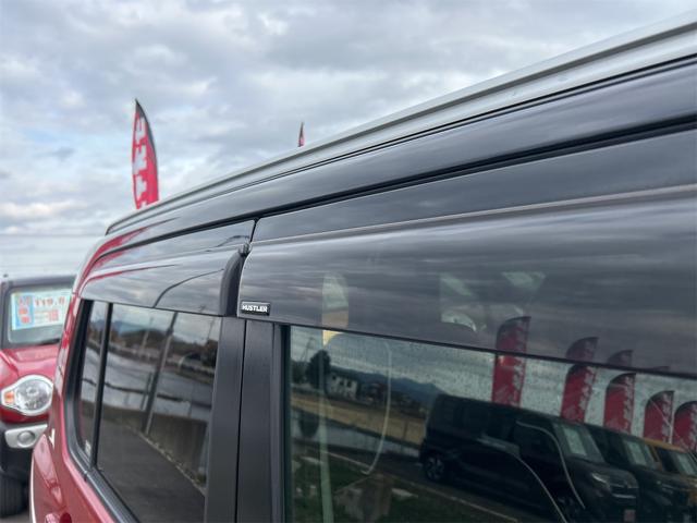 ハスラー Ｘ　４ＷＤ　ナビ　衝突被害軽減システム　オートライト　ＨＩＤ　スマートキー　アイドリングストップ　電動格納ミラー　シートヒーター　ベンチシート　ＣＶＴ　盗難防止システム　ＡＢＳ　ＥＳＣ　ＣＤ　ルーフレール（35枚目）