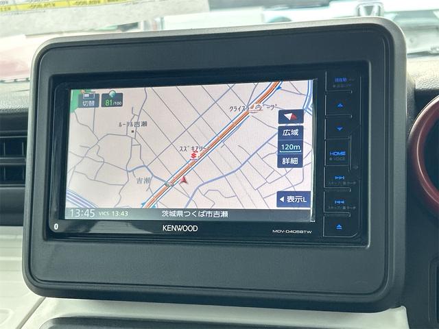 スペーシア ハイブリッドＧ　ドライブレコーダー　ナビ　ＴＶ　衝突被害軽減システム　オートライト　スマートキー　アイドリングストップ　電動格納ミラー　ベンチシート　ＣＶＴ　盗難防止システム　ＡＢＳ　ＥＳＣ　ＣＤ（6枚目）