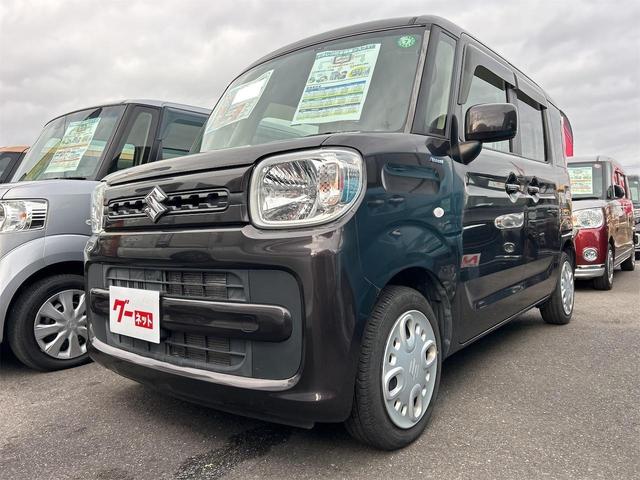 スペーシア ハイブリッドＧ　ドライブレコーダー　ナビ　ＴＶ　衝突被害軽減システム　オートライト　スマートキー　アイドリングストップ　電動格納ミラー　ベンチシート　ＣＶＴ　盗難防止システム　ＡＢＳ　ＥＳＣ　ＣＤ（9枚目）