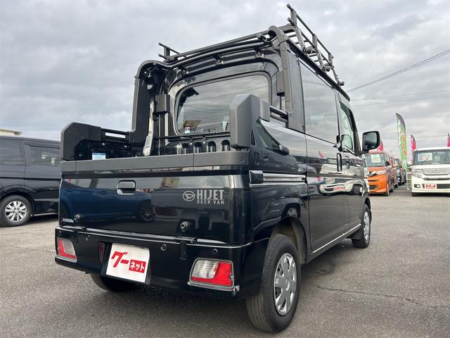 ハイゼットカーゴ デッキバンＧ　ＣＶＴ　衝突被害軽減システム　クリアランスソナー　ＥＴＣ　ＴＶ　バックカメラ　両側スライドドア　スマートキー　アイドリングストップ　電動格納ミラー　オートライト　盗難防止システム　ＥＳＣ（6枚目）