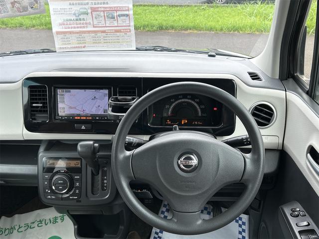 モコ Ｘ　ＥＴＣ　ナビ　ＴＶ　スマートキー　電動格納ミラー　ベンチシート　ＣＶＴ　盗難防止システム　ＡＢＳ　ＣＤ　ＵＳＢ　衝突安全ボディ　エアコン　パワーステアリング　パワーウィンドウ（3枚目）
