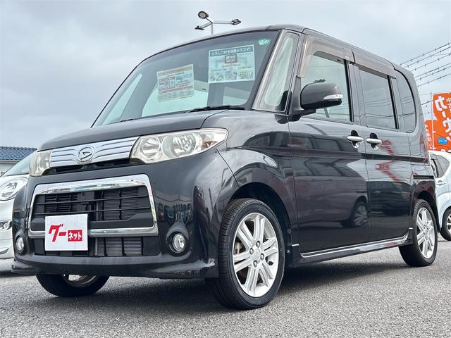 タント カスタムＲＳ　ＥＴＣ　バックカメラ　電動スライドドア　ナビ　ＴＶ　ＨＩＤ　スマートキー　電動格納ミラー　ベンチシート　ＣＶＴ　盗難防止システム　ＡＢＳ　ＣＤ　ＤＶＤ再生　ＵＳＢ　Ｂｌｕｅｔｏｏｔｈ　アルミホイール（12枚目）