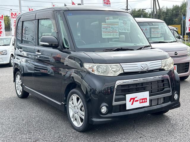 タント カスタムＲＳ　ＥＴＣ　バックカメラ　電動スライドドア　ナビ　ＴＶ　ＨＩＤ　スマートキー　電動格納ミラー　ベンチシート　ＣＶＴ　盗難防止システム　ＡＢＳ　ＣＤ　ＤＶＤ再生　ＵＳＢ　Ｂｌｕｅｔｏｏｔｈ　アルミホイール（13枚目）