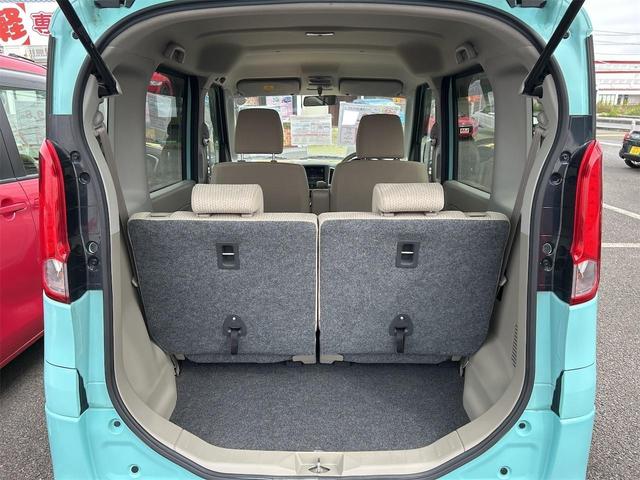 スペーシア Ｇ　両側スライドドア　スマートキー　アイドリングストップ　電動格納ミラー　シートヒーター　ベンチシート　ＣＶＴ　盗難防止システム　ＡＢＳ　ＵＳＢ　衝突安全ボディ　エアコン　パワーステアリング（19枚目）