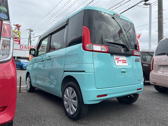 スペーシア Ｇ　両側スライドドア　スマートキー　アイドリングストップ　電動格納ミラー　シートヒーター　ベンチシート　ＣＶＴ　盗難防止システム　ＡＢＳ　ＵＳＢ　衝突安全ボディ　エアコン　パワーステアリング（22枚目）