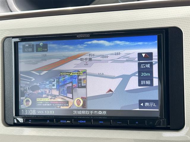 ムーヴキャンバス Ｘメイクアップリミテッド　ＳＡＩＩＩ　ドライブレコーダー　全周囲カメラ　両側電動スライドドア　ナビ　ＴＶ　レーンアシスト　衝突被害軽減システム　オートマチックハイビーム　オートライト　スマートキー　アイドリングストップ（4枚目）