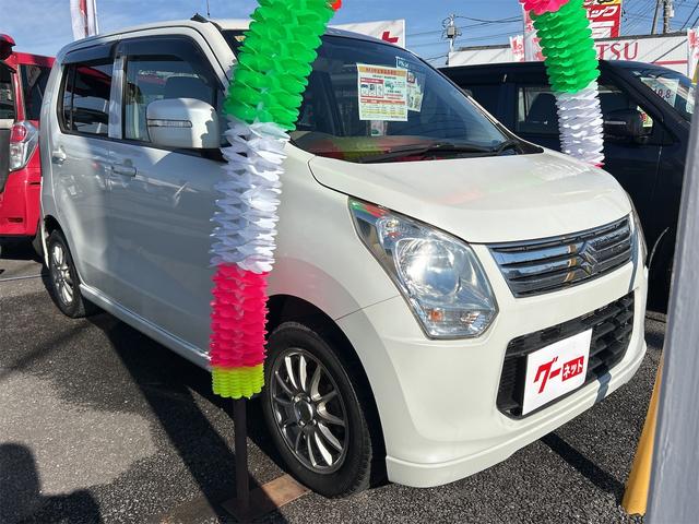 ワゴンＲ ＦＸリミテッド　ＥＴＣ　ナビ　ＴＶ　スマートキー　アイドリングストップ　電動格納ミラー　ベンチシート　ＣＶＴ　盗難防止システム　ＡＢＳ　ＣＤ　ＵＳＢ　ミュージックプレイヤー接続可　Ｂｌｕｅｔｏｏｔｈ　アルミホイール（14枚目）