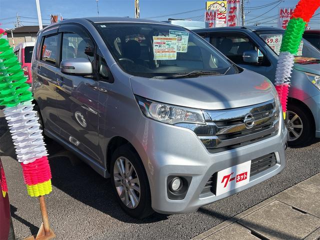 デイズ ハイウェイスター　Ｘ　全周囲カメラ　ＨＩＤ　スマートキー　アイドリングストップ　電動格納ミラー　ベンチシート　ＣＶＴ　盗難防止システム　ＡＢＳ　ミュージックプレイヤー接続可　アルミホイール　衝突安全ボディ　エアコン（13枚目）