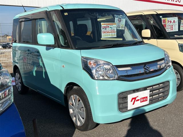 スペーシア Ｇリミテッド　ＥＴＣ　バックカメラ　電動スライドドア　ナビ　レーンアシスト　衝突被害軽減システム　オートマチックハイビーム　スマートキー　アイドリングストップ　電動格納ミラー　シートヒーター　ＣＶＴ　ＥＳＣ　ＣＤ（14枚目）