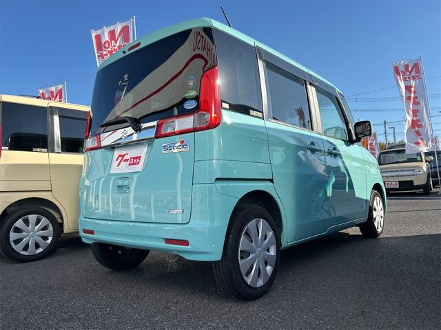 スペーシア Ｇリミテッド　ＥＴＣ　バックカメラ　電動スライドドア　ナビ　レーンアシスト　衝突被害軽減システム　オートマチックハイビーム　スマートキー　アイドリングストップ　電動格納ミラー　シートヒーター　ＣＶＴ　ＥＳＣ　ＣＤ（15枚目）