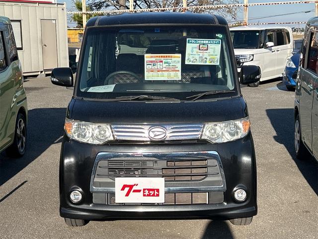 タント カスタムＬ　ＥＴＣ　スライドドア　ナビ　ＴＶ　ＨＩＤ　スマートキー　電動格納ミラー　ベンチシート　ＣＶＴ　盗難防止システム　ＡＢＳ　ＣＤ　ミュージックプレイヤー接続可　アルミホイール　衝突安全ボディ　エアコン（12枚目）