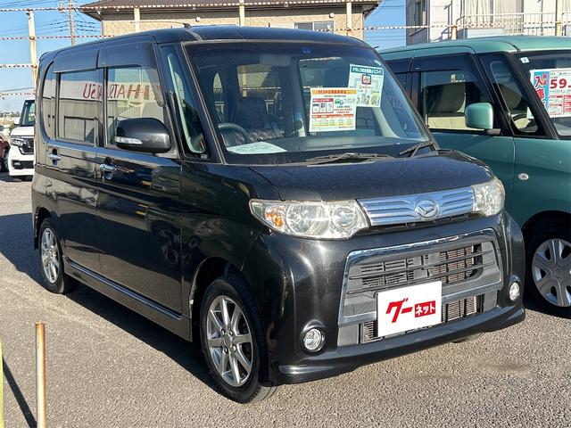 タント カスタムＬ　ＥＴＣ　スライドドア　ナビ　ＴＶ　ＨＩＤ　スマートキー　電動格納ミラー　ベンチシート　ＣＶＴ　盗難防止システム　ＡＢＳ　ＣＤ　ミュージックプレイヤー接続可　アルミホイール　衝突安全ボディ　エアコン（13枚目）