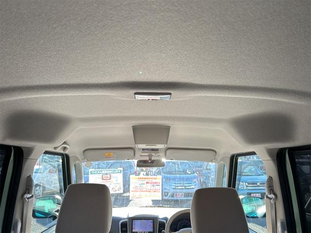 スペーシア Ｘ　バックカメラ　両側スライド・片側電動　ナビ　ＴＶ　スマートキー　アイドリングストップ　電動格納ミラー　ベンチシート　ＣＶＴ　盗難防止システム　ＡＢＳ　ＣＤ　ＵＳＢ　衝突安全ボディ　エアコン（28枚目）