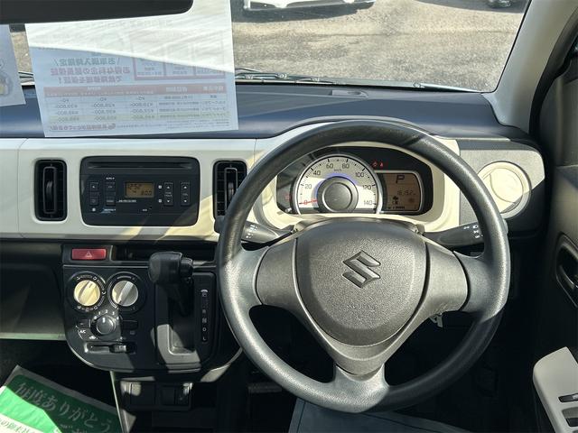 アルト Ｌ　キーレスエントリー　アイドリングストップ　シートヒーター　ＣＶＴ　盗難防止システム　ＡＢＳ　ＥＳＣ　ＣＤ　ミュージックプレイヤー接続可　衝突安全ボディ　エアコン　パワーステアリング　パワーウィンドウ（3枚目）