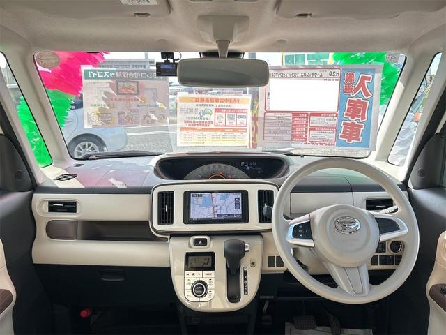 ムーヴキャンバス Ｘリミテッドメイクアップ　ＳＡＩＩ　ドライブレコーダー　バックカメラ　両側電動スライドドア　ナビ　ＴＶ　衝突被害軽減システム　オートライト　スマートキー　アイドリングストップ　電動格納ミラー　ベンチシート　ＣＶＴ　盗難防止システム（2枚目）