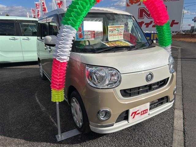 ムーヴキャンバス Ｘリミテッドメイクアップ　ＳＡＩＩ　ドライブレコーダー　バックカメラ　両側電動スライドドア　ナビ　ＴＶ　衝突被害軽減システム　オートライト　スマートキー　アイドリングストップ　電動格納ミラー　ベンチシート　ＣＶＴ　盗難防止システム（12枚目）