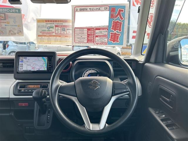 スペーシア ハイブリッドＧ　ドライブレコーダー　ＥＴＣ　ナビ　ＴＶ　レーンアシスト　衝突被害軽減システム　オートライト　スマートキー　アイドリングストップ　電動格納ミラー　ベンチシート　ＣＶＴ（3枚目）