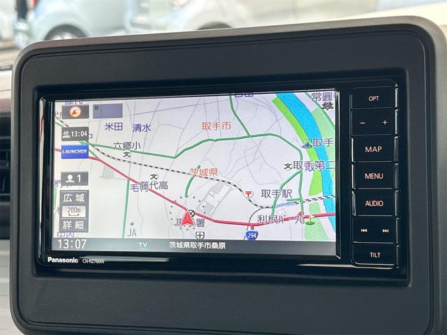 スペーシア ハイブリッドＧ　ドライブレコーダー　ＥＴＣ　ナビ　ＴＶ　レーンアシスト　衝突被害軽減システム　オートライト　スマートキー　アイドリングストップ　電動格納ミラー　ベンチシート　ＣＶＴ（5枚目）