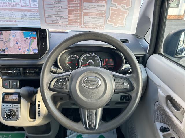 ムーヴ Ｘ　ＳＡＩＩ　バックカメラ　ナビ　ＴＶ　衝突被害軽減システム　オートライト　スマートキー　アイドリングストップ　電動格納ミラー　ベンチシート　ＣＶＴ　盗難防止システム　ＡＢＳ　ＥＳＣ　ＵＳＢ　アルミホイール（3枚目）