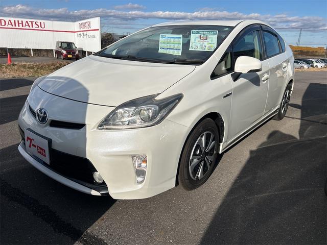 プリウス Ｓマイコーデ　ドライブレコーダー　ＥＴＣ　バックカメラ　ナビ　ＴＶ　アルミホイール　オートライト　ＨＩＤ　ＣＶＴ　スマートキー　電動格納ミラー　盗難防止システム　ＣＤ　Ｂｌｕｅｔｏｏｔｈ　衝突安全ボディ　ＡＢＳ（11枚目）