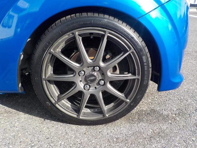 Ｒ２ Ｓ　スーパーチャージャー　カスタムＳフロントバンパー　ローダウン　新品社外マフラー　１６インチアルミホイール　１６５／４５Ｒ１６　ＷＲブルーマイカ０２Ｃ　オールペイント済み（11枚目）